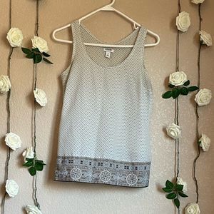 𝅺OLD Navy Star Patterned Tank Top
